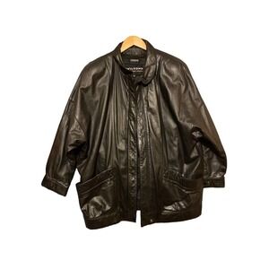VTG Wilsons Leather Experts Thinsulate Ultra Leather Jacket womens Sz Medium